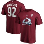 Fanatics Pánské Tričko Colorado Avalanche Gabriel Landeskog #92 Name Number T-Shirt Velikost: