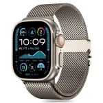 Tech-Protect Milano titan / Řemínek pro Apple Watch / milánský tah / 44/45/46/49 mm