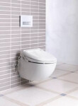 GEBERIT - AquaClean Elektronický bidet s keramikou, Rimfree, SoftClosing, alpská bílá 146.135.11.1