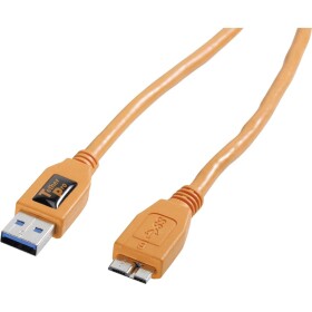 Tether Tools USB kabel USB-A zástrčka, USB Micro-B 3.0 zástrčka 4.60 m oranžová CU5454