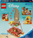 LEGO LEGO® │ Disney Princess 43270 Vaiana a dobrodružství na kánoi