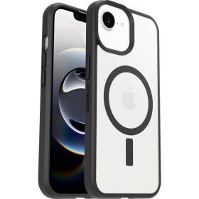 Otterbox React Magsafe zadní kryt na mobil Apple iPhone 17e, iPhone 16e, iPhone 15, iPhone 14, iPhone 13 transparentní, černá Kompatibilní s MagSafe, odolné