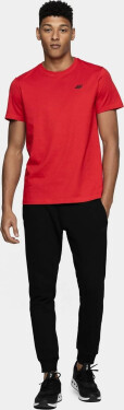 Pánské tričko 4F TSM003 červené Červená