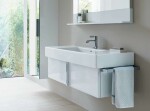 DURAVIT - Vero Umyvadlo 125x49 cm, s 1 otvorem pro baterii, alpská bílá 0329120000