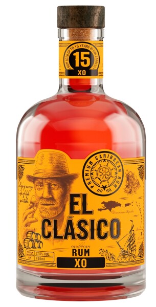 El Clasico XO Rum 37,5% 0,7 l (holá lahev)