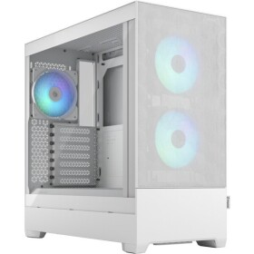 Fractal Design Pop Air RGB TG Clear Tint bílá / ATX / 2x USB 3.2 / 3x 120mm / bez zdroje / průhledná bočnice (FD-C-POR1A-01)