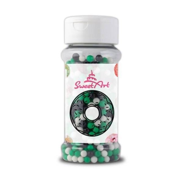 Cukrové perly SweetArt Football mix 5 mm (80 g)