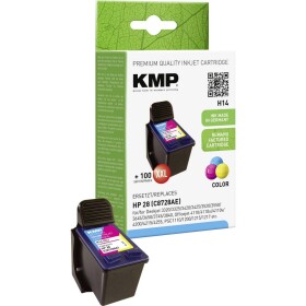 KMP Ink náhradní HP 28, C8728AE kompatibilní azurová, purppurová, žlutá H14 0997,4280 - HP C8728AE - renovované