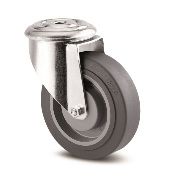 Feba Neznačkující kolo 100 mm,otočné,šedá supratech 2077