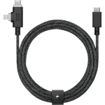 Native Union Belt Cable Duo Pro USB-C/USB-C/Lightning 2.4m 240 W cosmos (BELT-PROCCL-COS-NP)