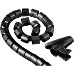 Hama kabelová spona plast černá flexibilní (d x š) 100, 150, 200 mm, mm, mm x 0.25 cm 150 ks 00221002