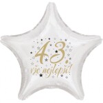 43. narozeniny balónek hvězda Balonky.cz 43. narozeniny balónek hvězda Balonky.cz