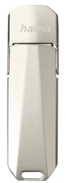 Hama USB Uni-C Deluxe 128 GB stříbrná / Flash disk / USB-C 3.1 / čtení: až 70 MBs (213100)