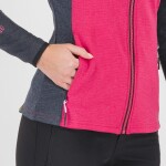 KARPOS Federa Full-Zip W Fleece, Purple/Black/Ombre Blue velikost: S
