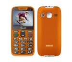 EVOLVEO EasyPhone XR, mobilní telefon pro seniory s nabíjecím stojánkem, oranžová EDF_547141