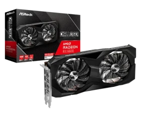 ASRock Radeon RX6600 Challenger 8G / 2044 MHz / 8GB GDDR6 / 128-bit / 1xHDMI + 3x DP / (8) (90-GA4UZZ-00UANF)