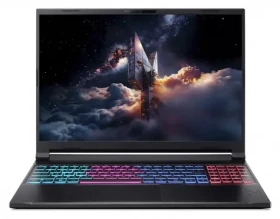 Acer Nitro V 16S / Herní notebook / 16" WQXGA 180Hz / Intel Core 9 270H / 32GB DDR5 / 1TB SSD / RTX 5070 / W11P (NH.QXDEP.009)