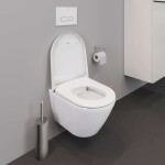 DURAVIT - D-Neo Závěsné WC se sedátkem SoftClose, Rimless, bílá 45880900A1