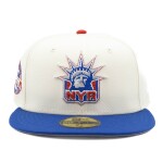 New Era Pánská kšiltovka New York Rangers NHL 85th Anniversary 59FIFTY Fitted Chrome Velikost: 7 3/8
