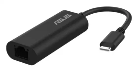 ASUS USB-C2500 V2 Ethernet Adapter USB-C na RJ45 černá / 2.5Gbps (90IG0A60-MW0L0V)