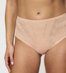 Dámské kalhotky Triumph Shape Smart Ellipse Maxi - BROWN - béžové 00EP - TRIUMPH BROWN M