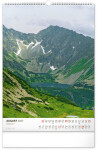Nástěnný kalendář 2027 Notique Tatry, 33 × 46 cm