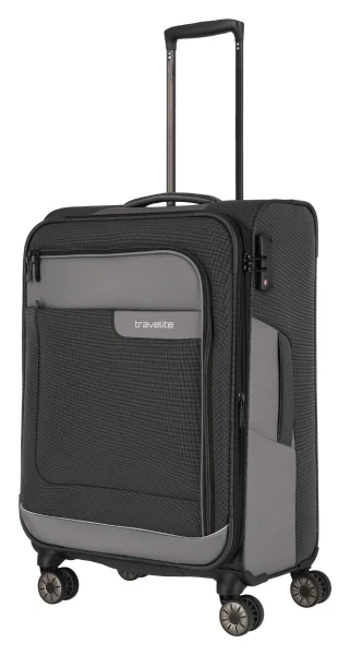 Travelite Viia 4w M Anthracite 70/80 L TRAVELITE-92848-04
