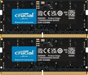 Crucial 32GB (2x16GB) DDR5 5600MHz / CL46 / SO-DIMM / 1.1V (CT2K16G56C46S5)