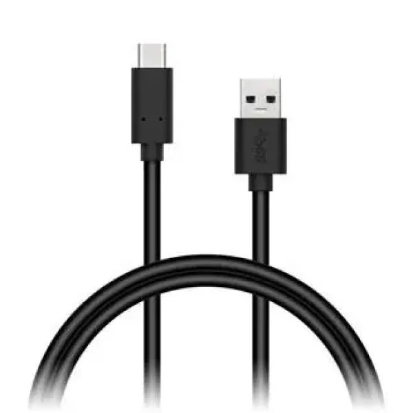 CONNECT IT Wirez USB C (Type C) - USB 1m černá tok proudu až 3A (CI-1176)