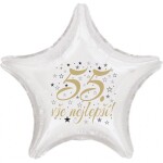 55. narozeniny balónek hvězda Balonky.cz 55. narozeniny balónek hvězda Balonky.cz