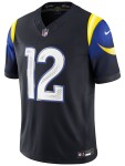 Nike Pánský dres Los Angeles Rams NFL Puka Nacua #12 Rivalries Limited Midnight Velikost: L