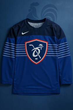 Dres France NIKE IIHF World Championships replica Velikost: M