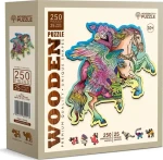 WOODEN CITY Dřevěné puzzle Kůň a orel