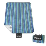 Spokey PICNIC FLORAL / Pikniková deka / Polyester / 130x140 cm (5902693222705)