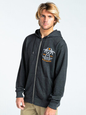 Billabong DOUBLE HEAD black pánská mikina