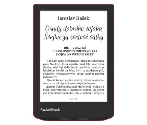 POCKETBOOK 634 Pocketbook Verse Pro - Passion Red EDF_320844