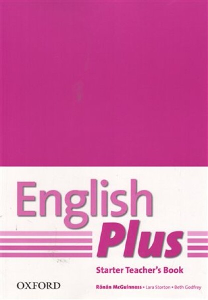 English Plus Starter Teacher´s Book with photocopiable