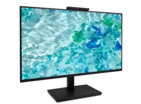 23.8" Acer Vero B247YD6 černá / Monitor / 1920x1080 / HDMI+DP / Webkamera / Reproduktory (UM.QB7EE.601)