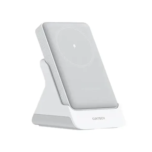 Cuktech WPB100N bílá / PowerBanka / 20W / 10000mAh / stojánek