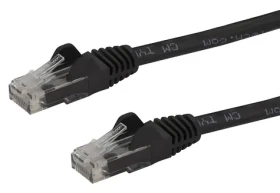 StarTech Cat6 UTP 7,5m černá / Síťový kabel / Snagless / RJ-45 / 24 AWG (N6PATC750CMBK)