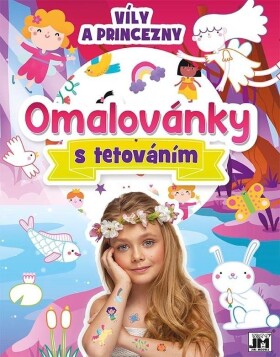 Omalovánky tetováním Víly princezny