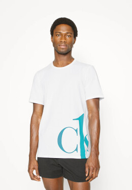 Pánské tričko NM1904E 1W8 bílá Calvin Klein bílá