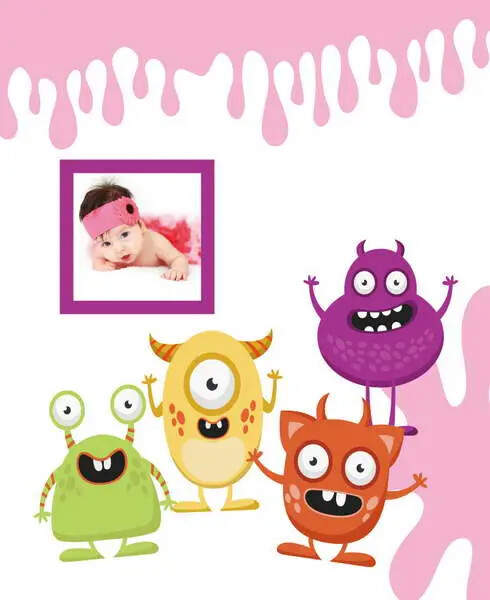 Fotoalbum dětské Spookies růžové,