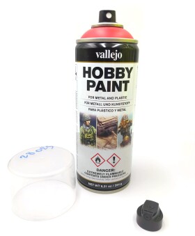 Vallejo Hobby Spray Paint 28023 Bloody Red 400 ml