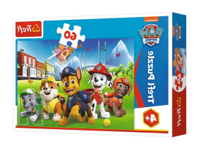 Mamido Puzzle 60 dílků Paw Patrol Na louce Trefl 17375