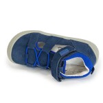 Chlapecké sandály Barefoot KENDY DENIM, Protetika, tmavě modrá - 22