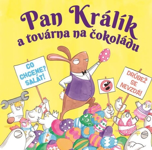 Pan Králík továrna na čokoládu Elys Dolan