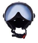 Lyžařská helma Blizzard Double Visor black matt/smoke lens/mirror Helmy vel.: