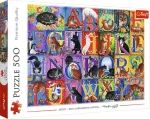TREFL Puzzle Kočičí abeceda
