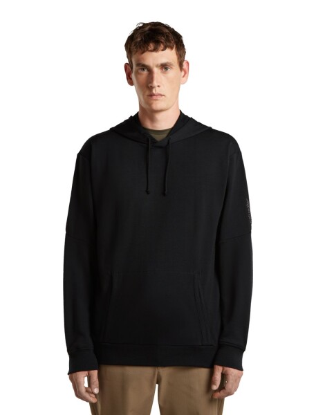 Pánská merino mikina ICEBREAKER Mens Merino 150 Drift LS Hoodie, Black velikost: M